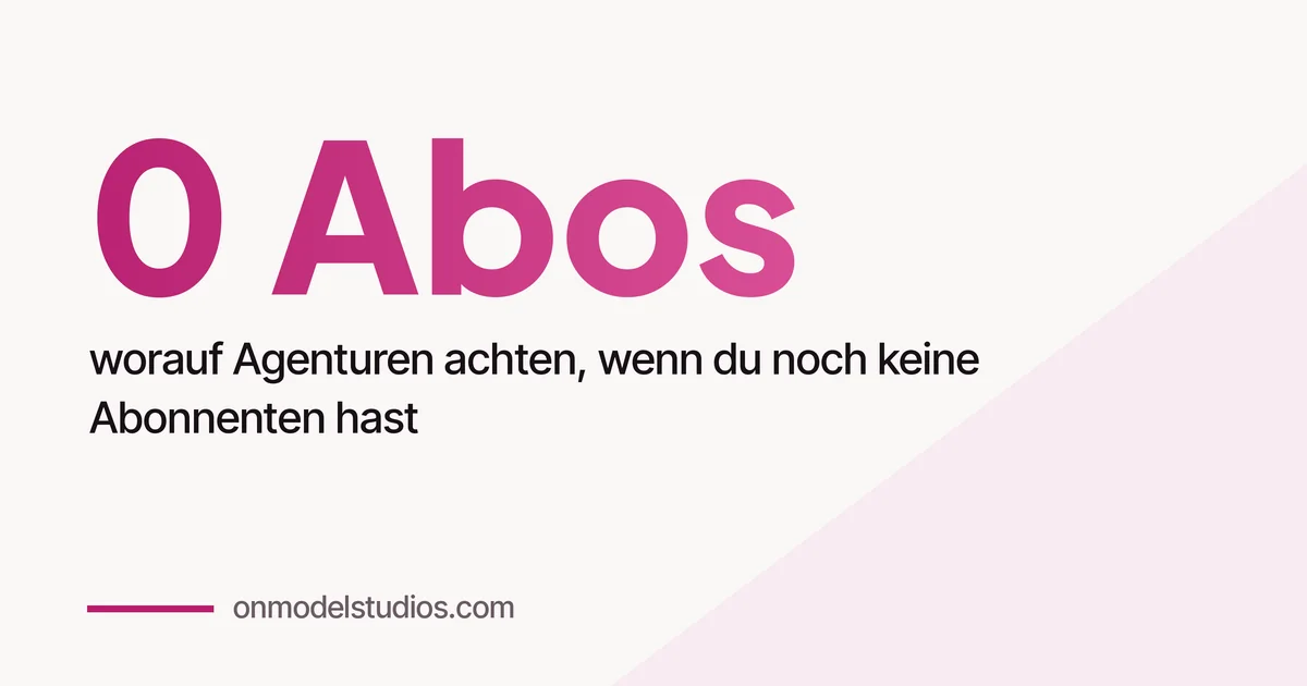 Nehmen OnlyFans-Agenturen Anfänger? Worauf Agenturen wirklich achten