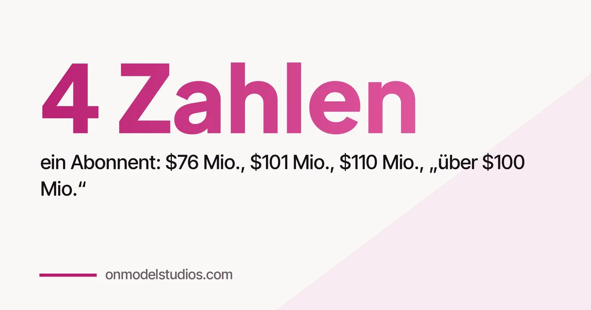 Sophie Rains OnlyFans-Einnahmen: Vier Zahlen, ein Abonnent