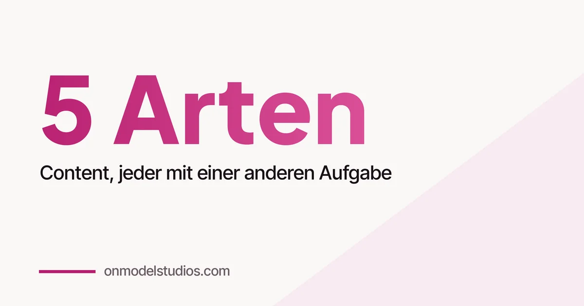 Was auf OnlyFans posten? Die fünf Content-Arten und wofür jede da ist