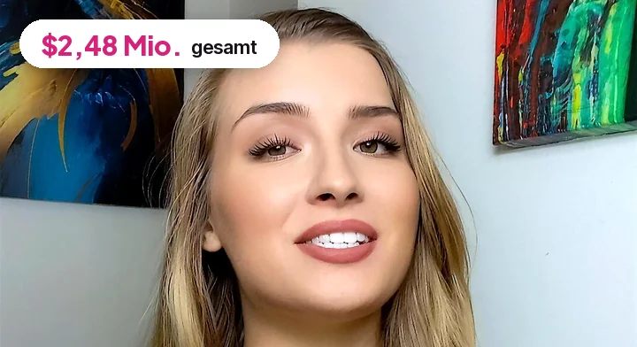 Sarah in ihrem Video über die Zusammenarbeit mit OnModelStudios